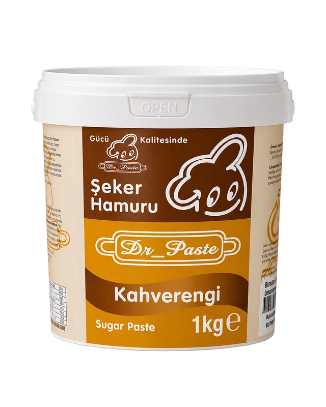 Dr-Paste Şeker Hamuru Kahverengi 1KG