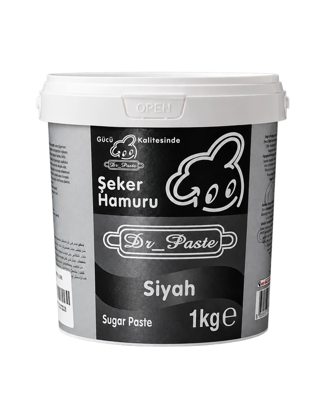 DR-Paste Şeker Hamuru Siyah 1KG