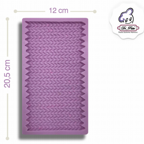 Silikon Kalıp 19 Sıra Örgü