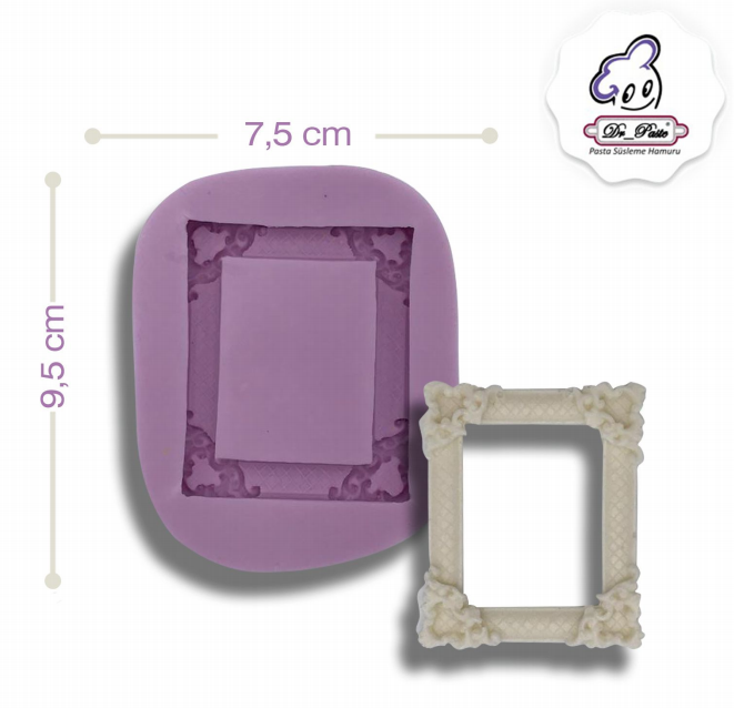 Silikon Kalıp İşlemeli Çerçeve