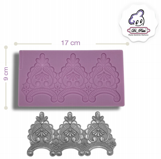 Silikon Kalıp Kubbeli Dantel