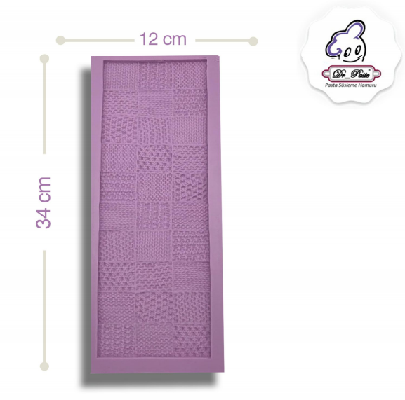 Silikon Kalıp Battaniye Örgü