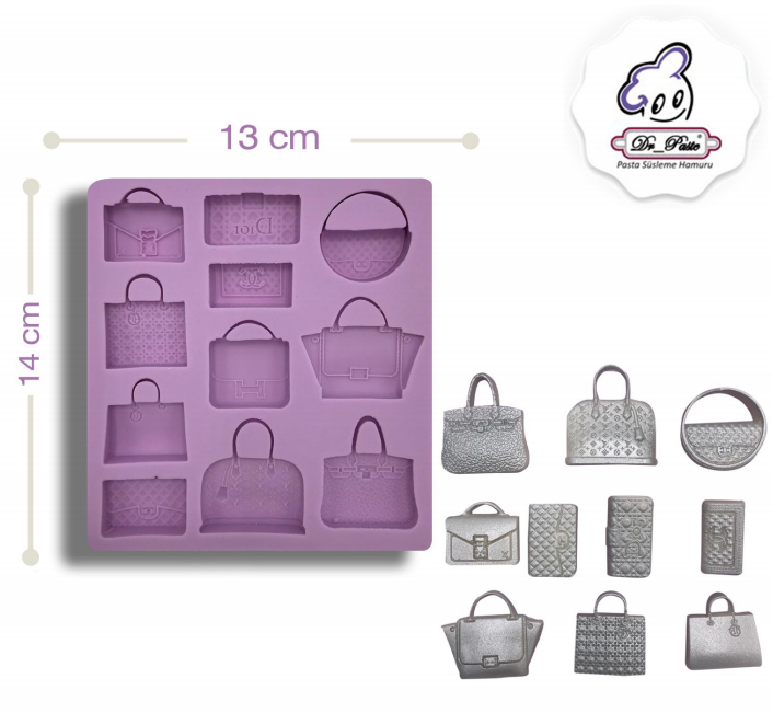 Silikon Kalıp 11'li Çanta