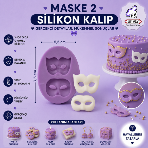 Silikon Kalıp Maske 2