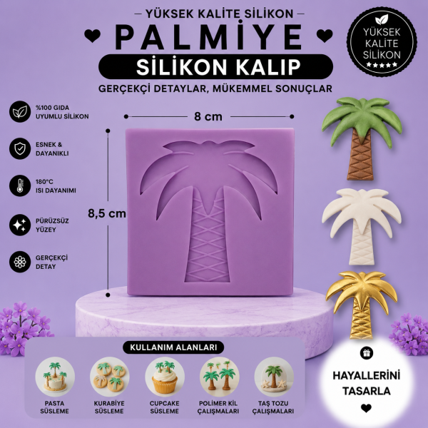 Silikon Kalıp Palmiye