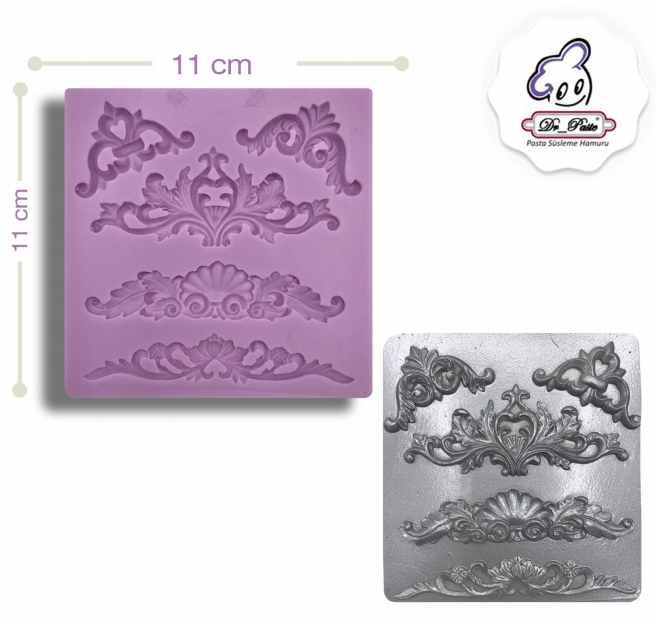 Silikon Kalıp 5'li Kraliyet