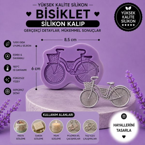 Silikon Kalıp Bisiklet
