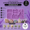 Silikon Kalıp 5'li Ev