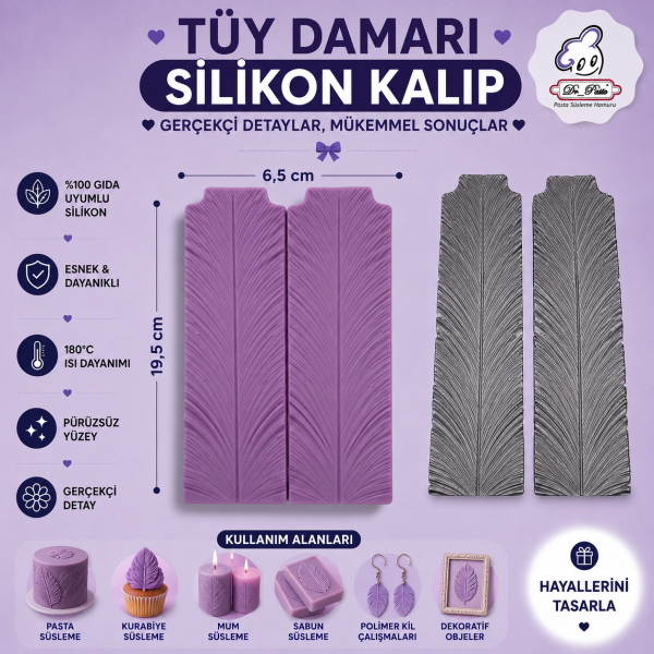 Silikon Kalıp Tüy Damarı
