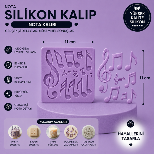 Silikon Kalıp Nota