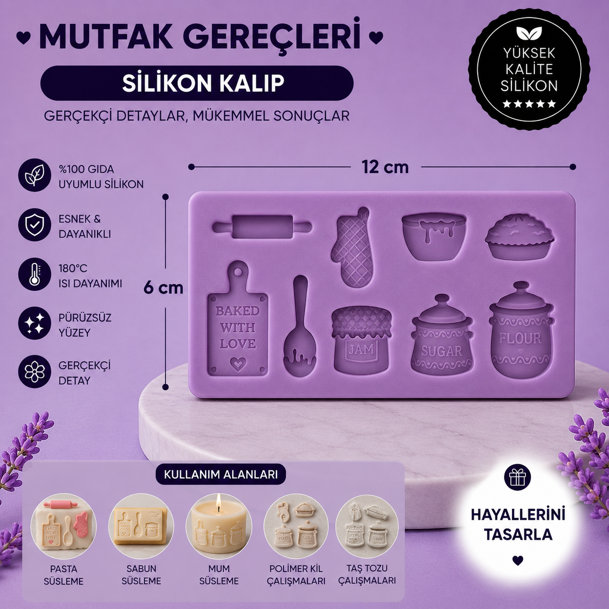 Silikon Kalıp Mutfak Gereçleri