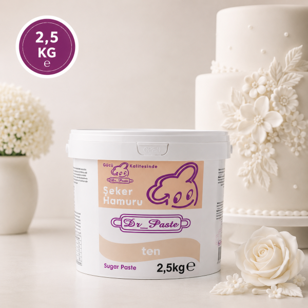 DR-Paste Şeker Hamuru Ten Rengi 2,5 KG