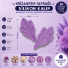Silikon Kalıp Krizantem Yaprağı