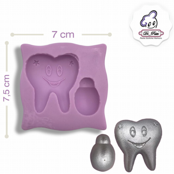 Silikon Kalıp Diş - Uğur Böceği