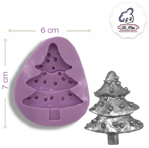 Silikon Kalıp Yılbaşı Ağacı