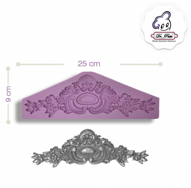 Silikon Kalıp 25 cm Taç