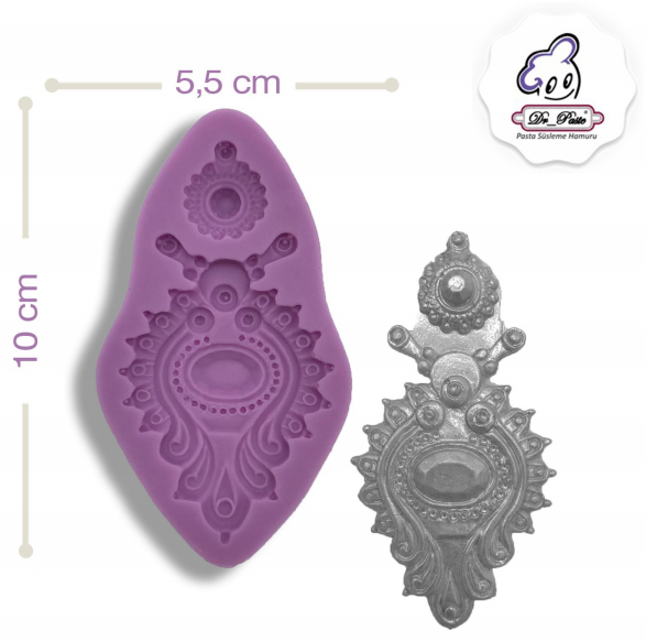 Silikon Kalıp 10 cm Elegant Dekor