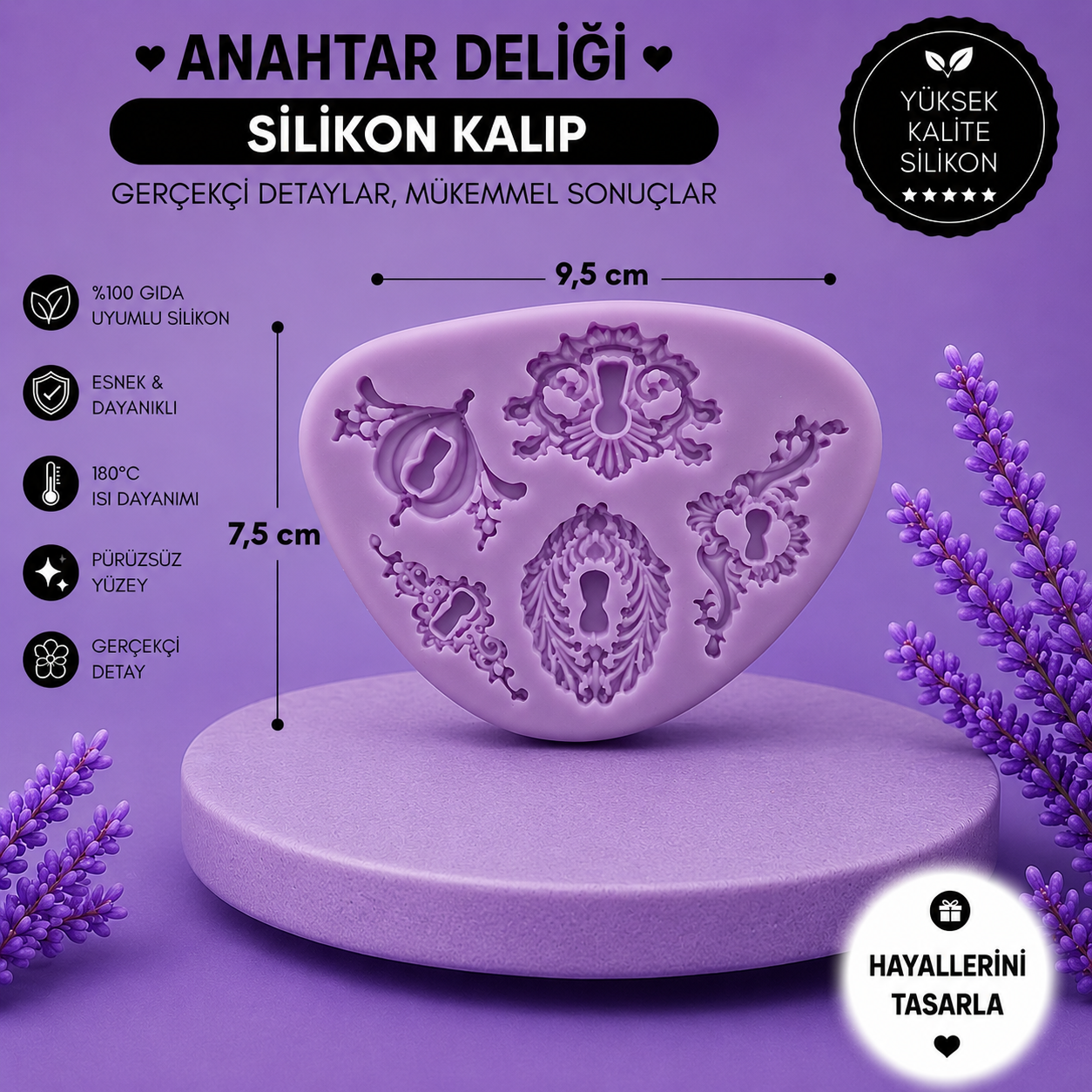 Silikon Kalıp Anahtar Deliği