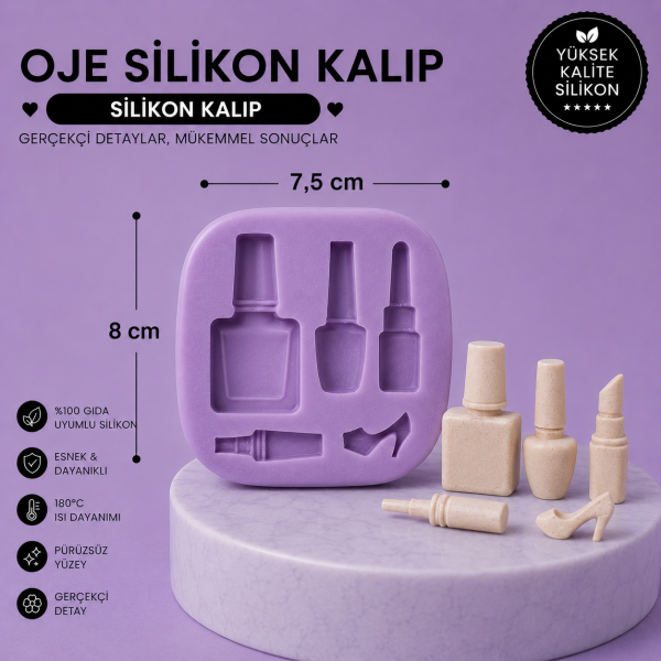 Silikon Kalıp Oje