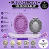 Silikon Kalıp Süslü Çerçeve