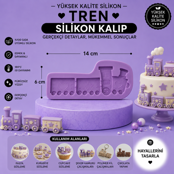 Silikon Kalıp Tren