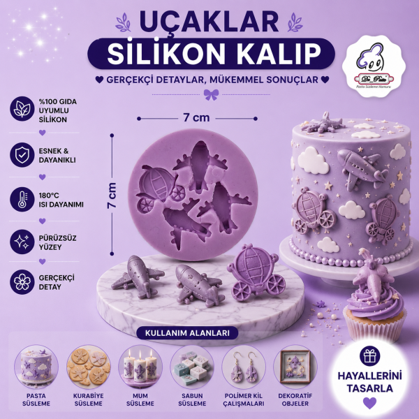 Silikon Kalıp Uçaklar