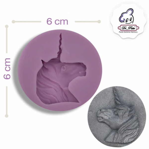 Silikon Kalıp Unicorn Kafası