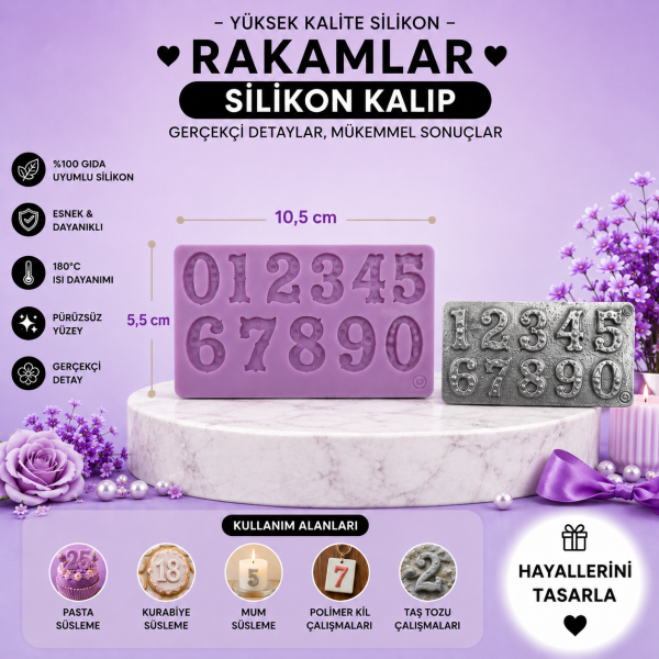 Silikon Kalıp Rakamlar