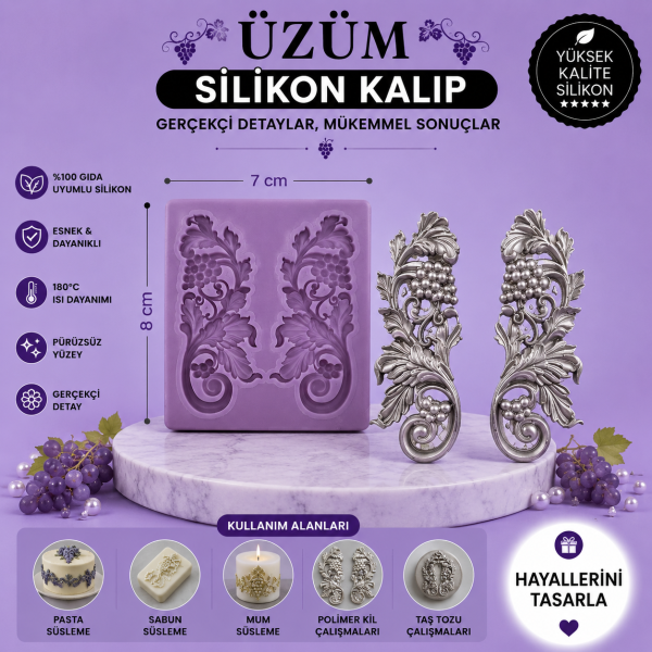 Silikon Kalıp Üzüm