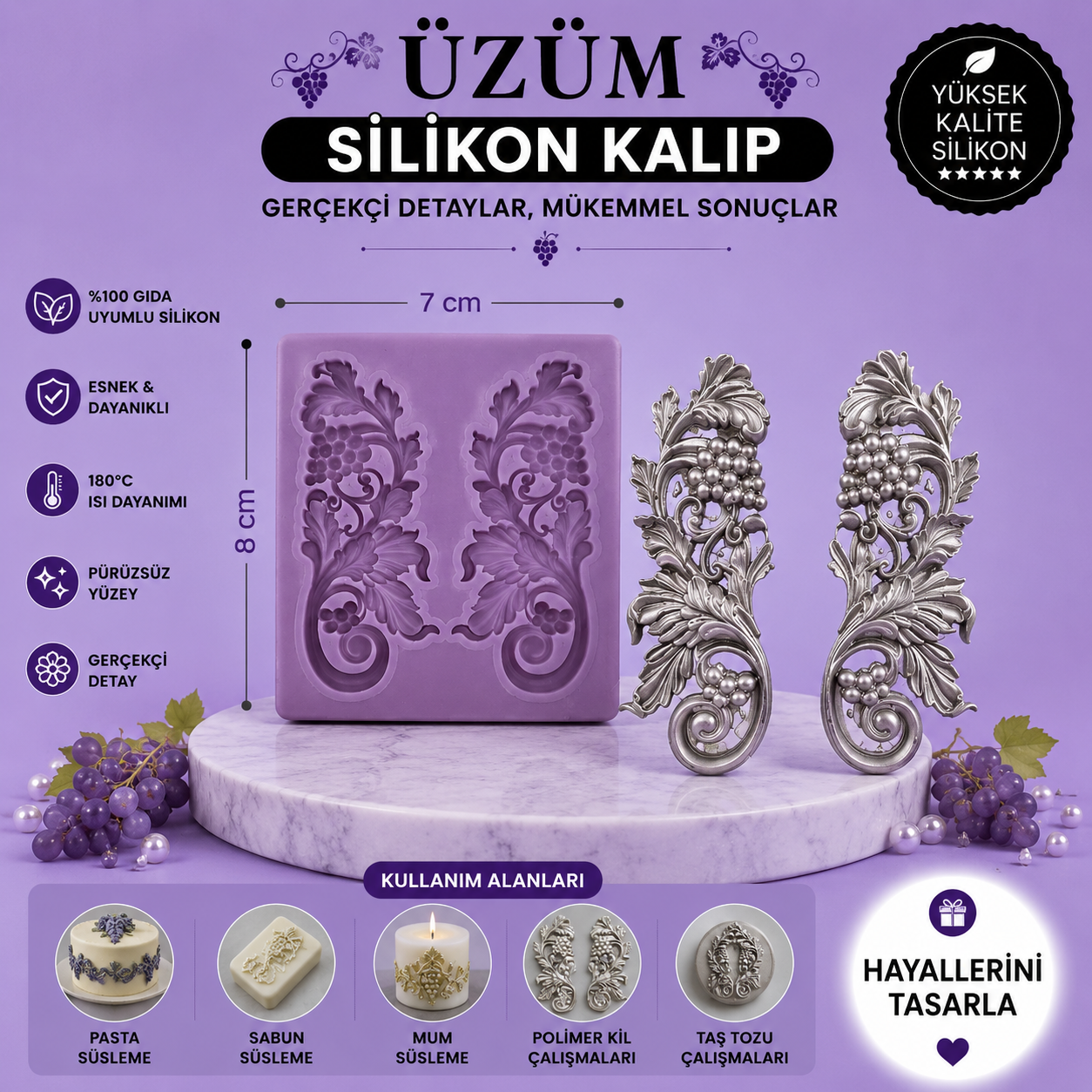 Silikon Kalıp Üzüm