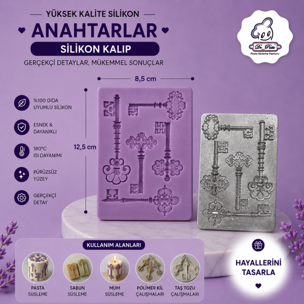 Silikon Kalıp Anahtarlar