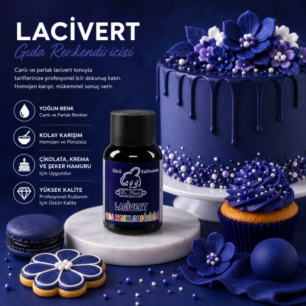 Alternative view of Dr-Paste Gıda Boyası Lacivert 50 GR