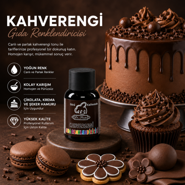 Alternative view of Dr-Paste Gıda Boyası Kahverengi 50 GR