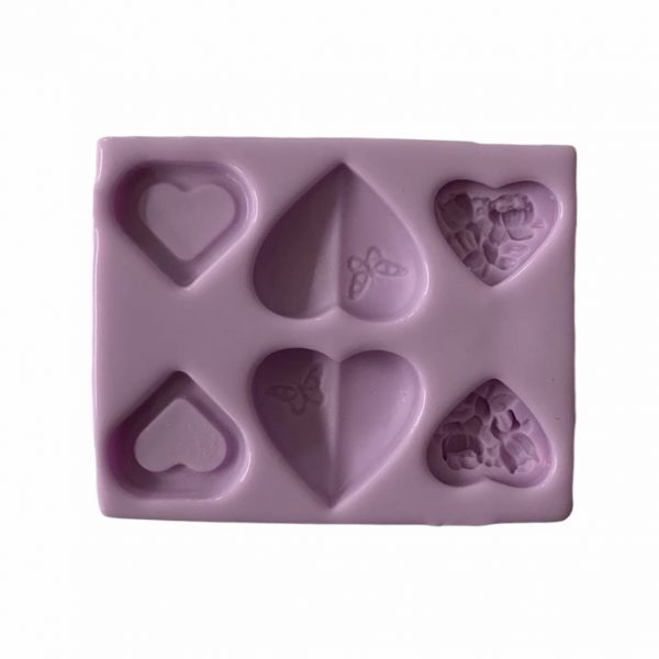 Silikon Kalıp Kalp Set