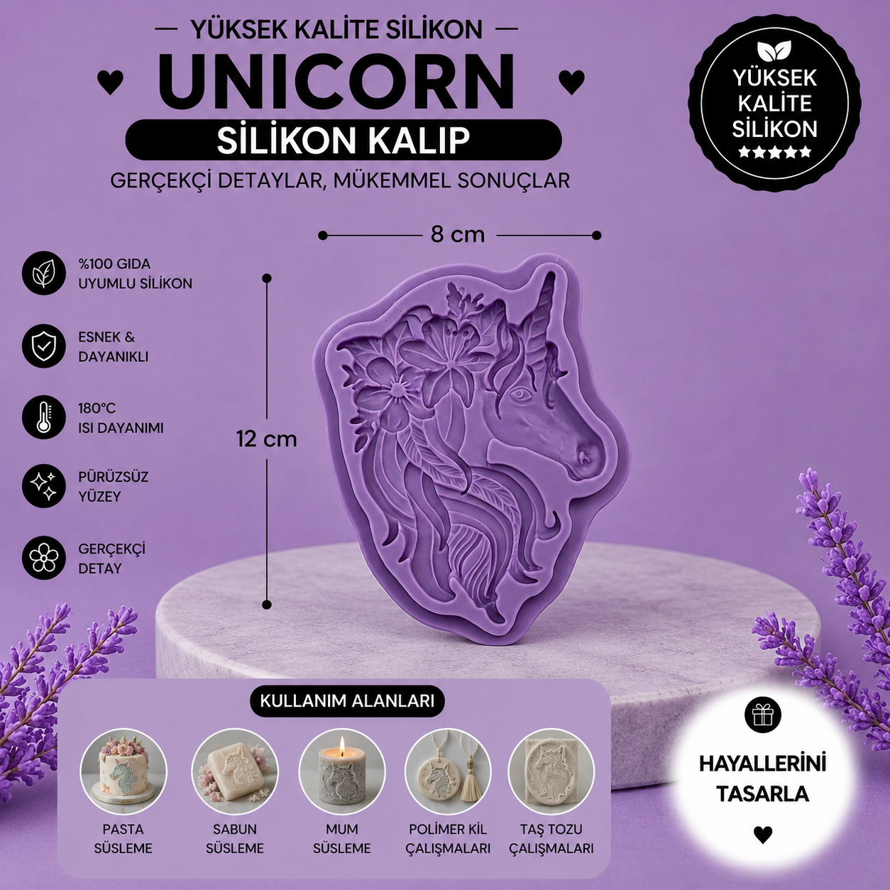 Silikon Kalıp Unicorn