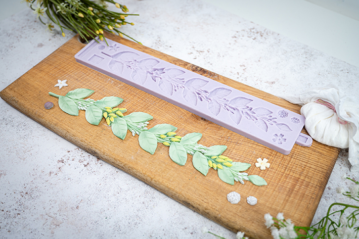 Silikon Kalıp Yılbaşı Sarmaşık