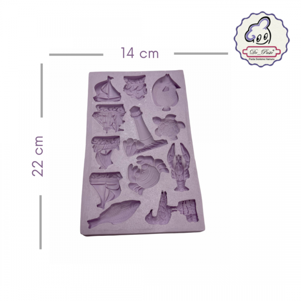 Silikon Kalıp Deniz Ürünleri