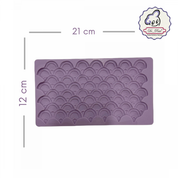 Silikon Kalıp Deniz Kızı Desen