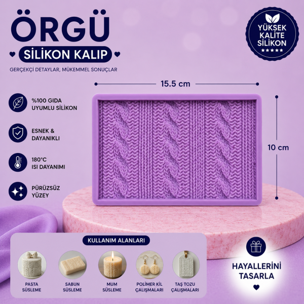 Silikon Kalıp Örgü