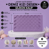 Silikon Kalıp Deniz Kızı Desen