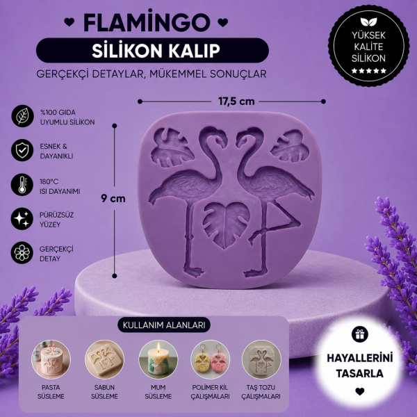 Silikon Kalıp Flamingo