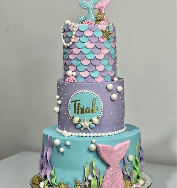 Alternative view of Silikon Kalıp Deniz Kızı Desen