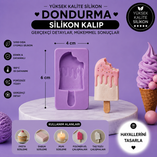 Silikon Kalıp Dondurma