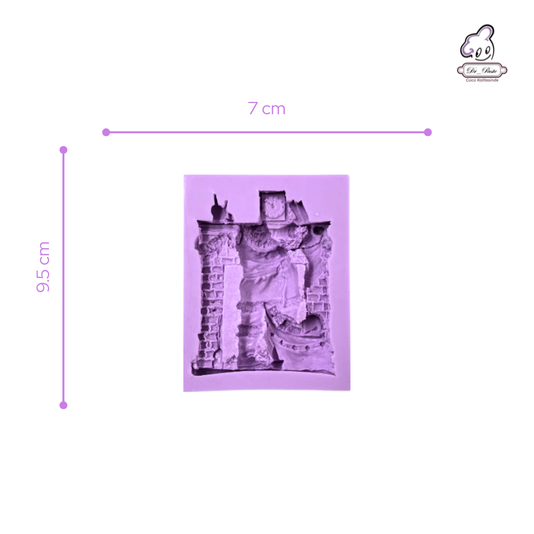 Silikon Kalıp Noel Baba 2