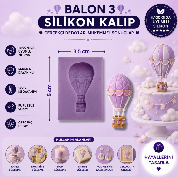Silikon Kalıp Balon 3