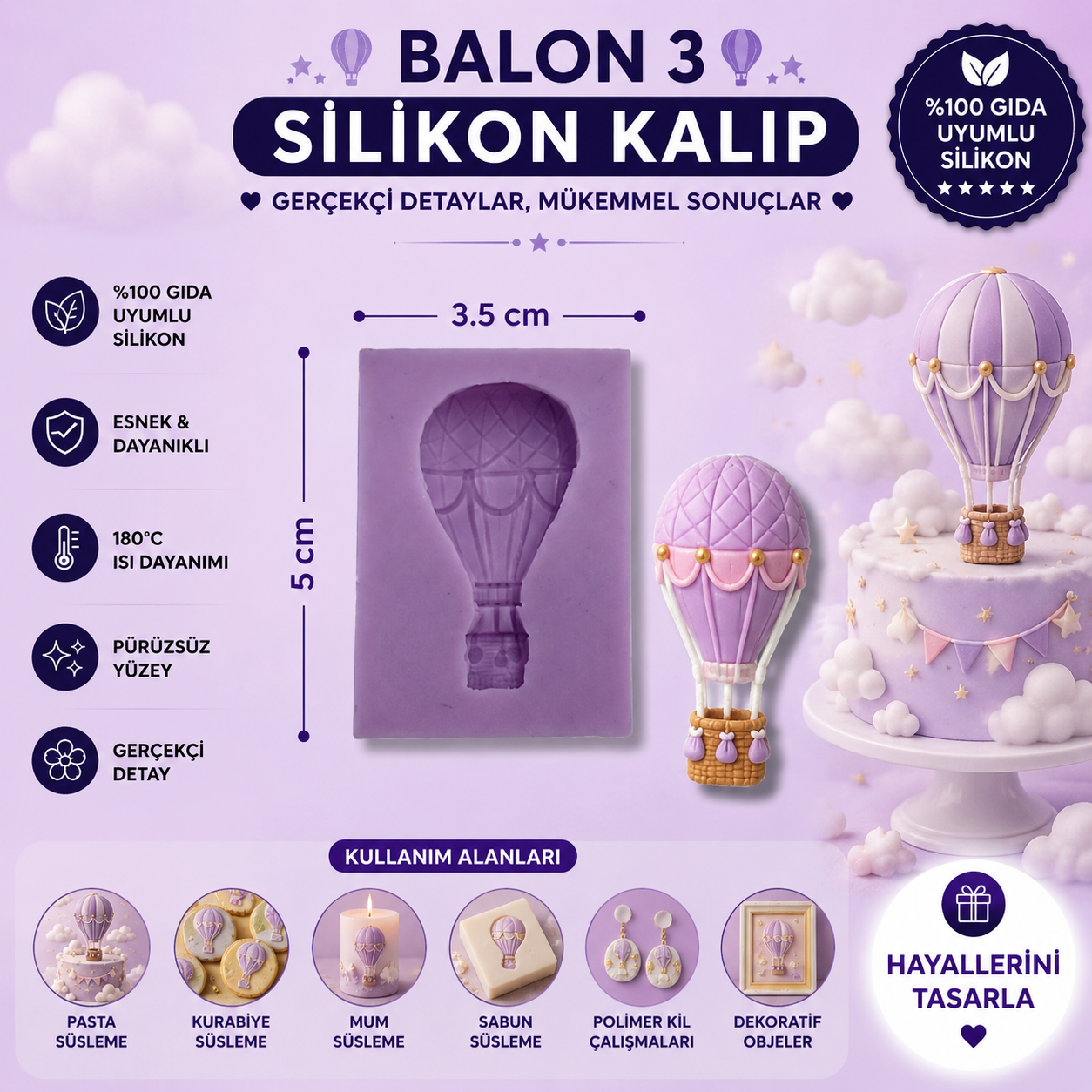 Silikon Kalıp Balon 3