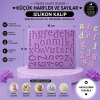 Silikon Kalıp Küçük Harfler ve Sayılar